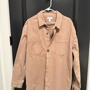 BP Men's Light Brown Shirt Jacket